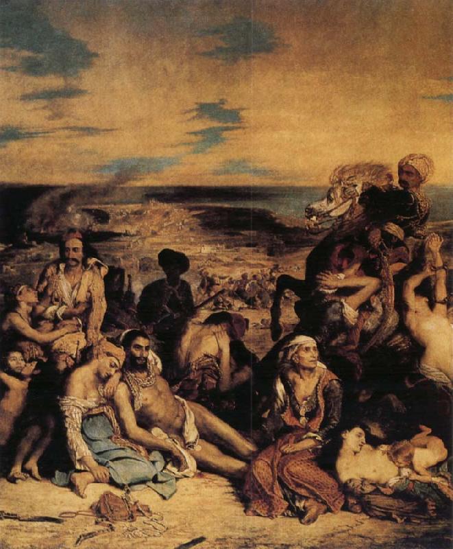 Eugene Delacroix The Massacre of Chios